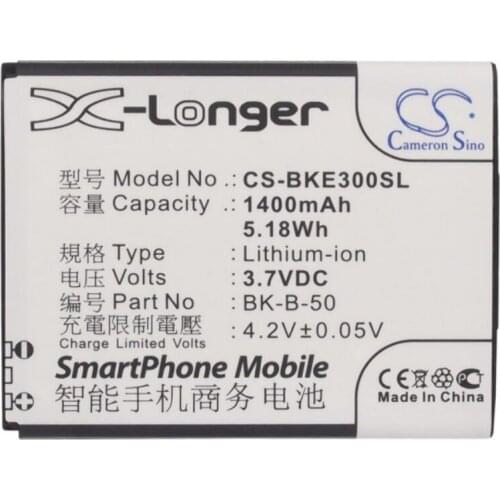 Cameron Sino 1400mah battery for BBK VIVO E3 S11 S11t S12 S12t S9 S9T BK-B-50 Mobile, SmartPhone Battery