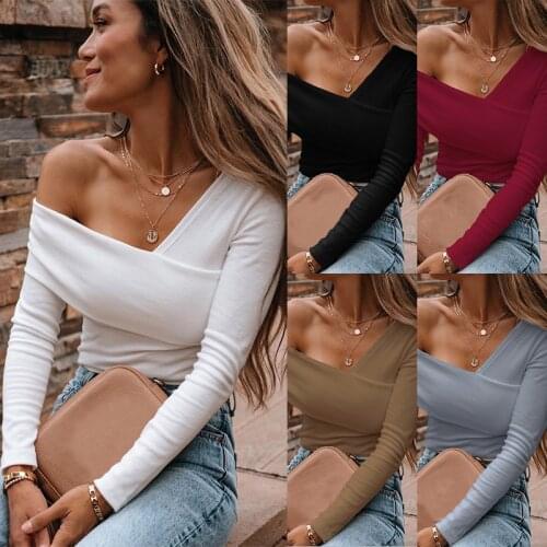 2021 Autumn Womens Blouse, New Temperament, Fashion, Versatile, Simple and Thin, Strapless Solid Color Sexy Bottoming Shirt
