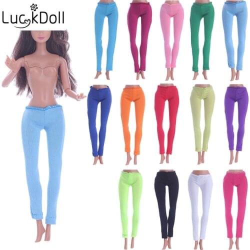 Doll Color Doll Leggings For Barbies 1/6 BJD Russia DIY Toy Girl 's Gift
