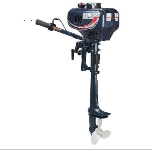 HANKAI M3.5 2 STROKE 3.5HP 2.5KW 49CC OUTBOARDS MOTOR FOR MOST ALL 2 ~ 4M BOATS INFLATABLE FISHING BOATS WOODEN BOAT etc
