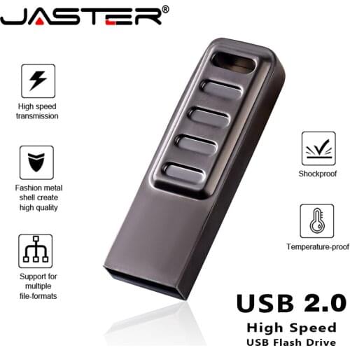 New USB flash drives Business Metal pen drive 128GB memory stick 64GB gray pendrive 32GB creative gift 16GB 8GB Free gifts 4GB