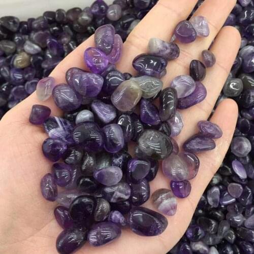 Wholesale natural crystal gravel samples rose quartz amethyst home decoration colorful aquarium healing energy rock mineral neck
