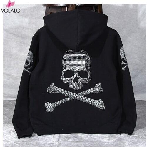 2020 Autumn Female Hooded Sweatshirt Zipper Up Slit Back Long Sleeve Loose Print Women Fleece Hoodies Coats Plus Size Women