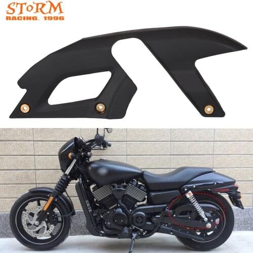 Motorcycle Plastic Belt Cover Swingram Guard For Harley Davidson Street XG750 XG 750 2015