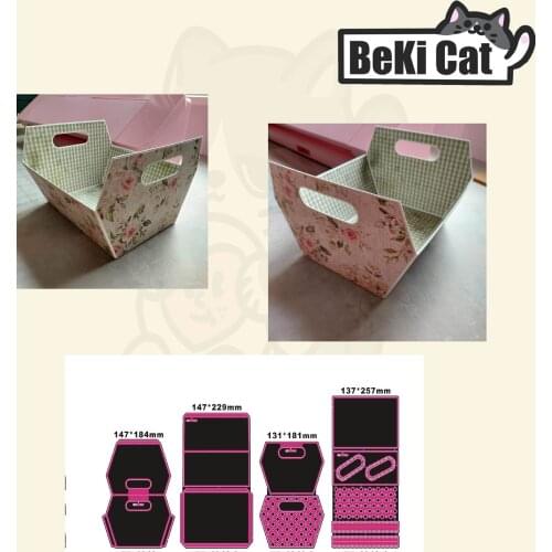 Party Favor Tray cutting die file Original Stencils for DIY Scrapbooking photo album Decorative DIY Paper Cards