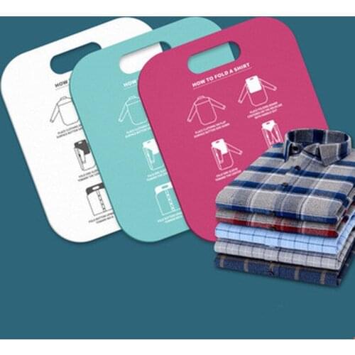 Household Shirt Folding Board Child/Adult Clothes Folder Closet Organizer Clothing Folders Board Organizer Laundry Storage