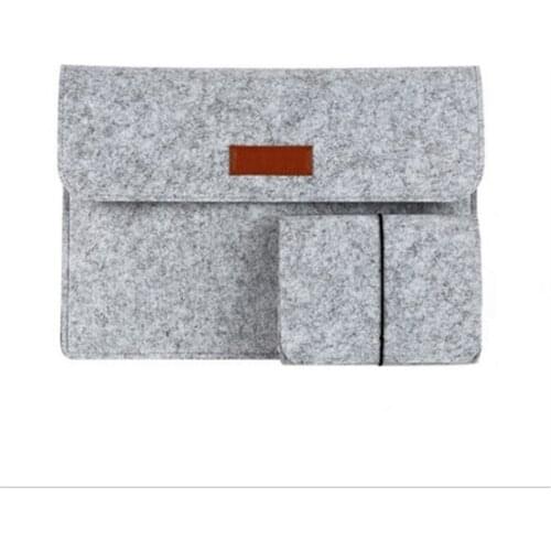 Universal Wool Felt Sleeve Laptop Bag For Macbook Air Pro 11 12 13 14 15 15.6 Inch Notebook PC Tablet Case for Huawei/Dell