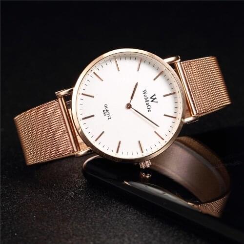 Ladies Fashion Quartz Watch Women Luxury Steel Casual Wrist Watch Drop Shipping Hodinky reloje mujer Relogio Feminino 2019