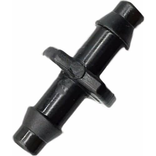 40 Pcs Water Connector Agricultural Irrigation Garden Lawn 1/4 ' Water Hose Connector Drip Irrigation System Connect 4/7mm Hose