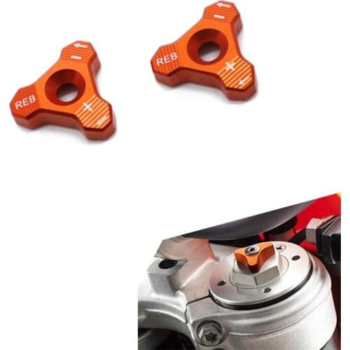 48mm Front Shock Absorber Fork Knob Adjuster Bolt Aluminum