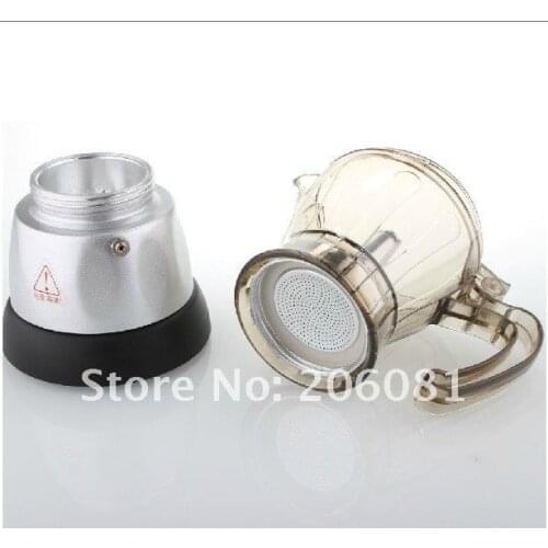 Automatic Electric stovetop espresso coffee maker.moka coffee maker/mocha coffee maker,6CUPS capacity,Mocha coffee