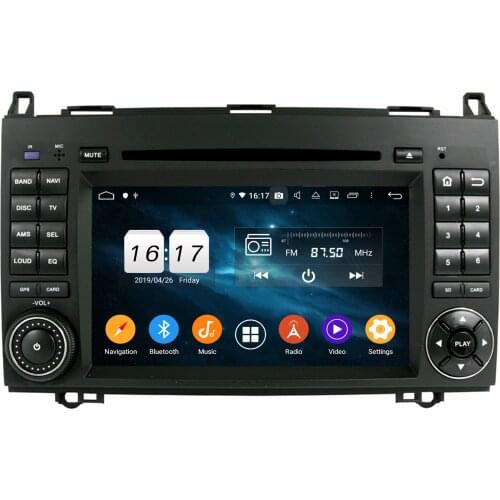 7" 2 Din 8 Core Android 10.0 Car Radio For BENZ A-W169 B-W245 Viano Vito Multimedia Player Stereo Audio DVD Player DSP Recorder