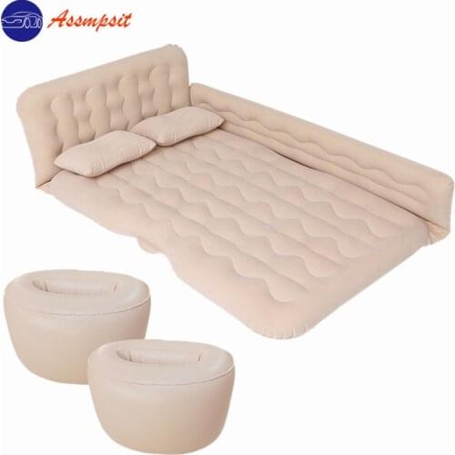 Car air mattress car supplies car SUV universal rear seat cushion bed travel flocking