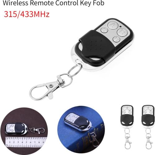 Wireless Remote Control Cloning Duplicator Copy 315/433MHz 4 Channel for Electric Gate Garage Door Alarm