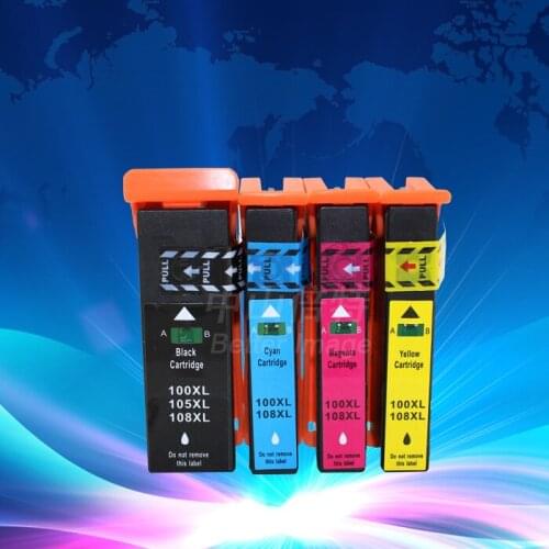 INK WAY Free Shipping 20 PCS of ink cartridge for LM100XL LM105XL LM108XL compatible lexmark ink cartridge with chip