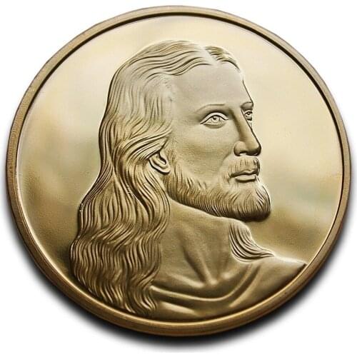 Cheap metal coins hot sale character avatar antique gold coins