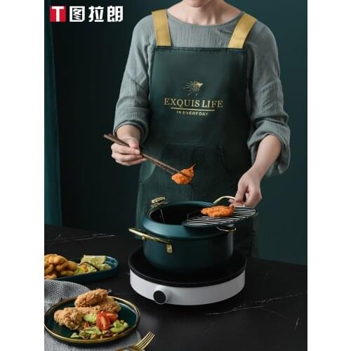 2021 hottest selling womens fashion cotton kitchen apron mens chef work apron barbecue shop bar shop cafe beauty nail studio