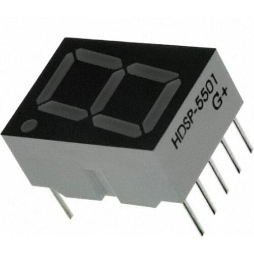 HDSP-5501-GH000 7-SEG 14.2MM CA HE RED RHD