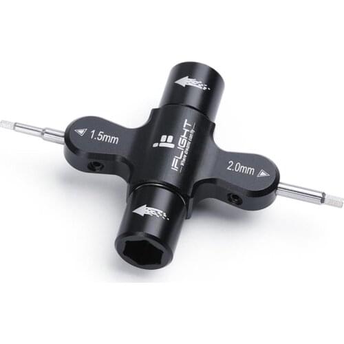 IFlight Quad M5 Wrench 1.5mm/2mm screwdriver with Built in One Way Bearing Tool for RC Drone FPV Racing