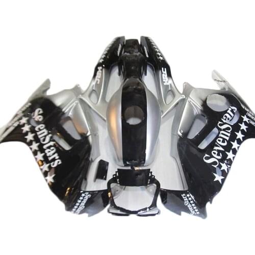 Motorcycle fairing kit fit For Honda CBR600 f3 97 98 Full Body KitsNew Fairings Sell CBR 600 F3 1997 1998 Silve black LH8