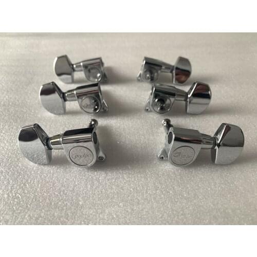 Set of Condor Machine head/Tuners(3R+3L) Chrome Color For Electric Guitar Made in Korea #N005