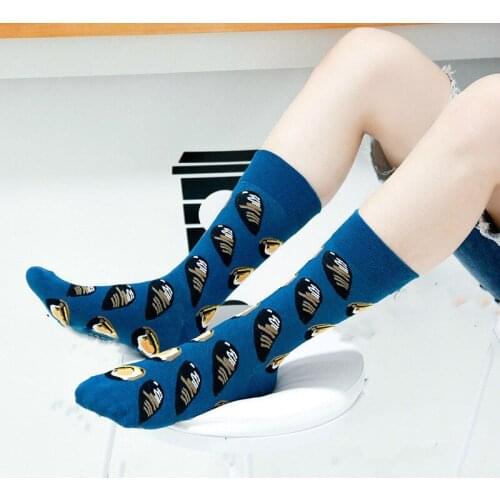 1PC Street style socks adult fashion stockings autumn and winter medium tube cotton