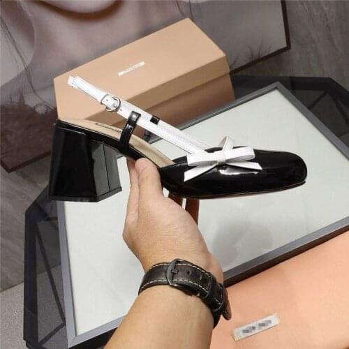 Summer Chunky High Heel Sandals Women Retro Velvet Shallow Mouth Slingback Crystal Chain Fringe Tassel Pumps Banquet Shoes