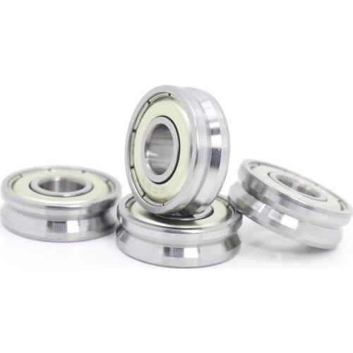 V082207 V Groove Sealed Ball Bearing ( 4PCS ) 8*22*7 mm Pulley Wheel Bearings V2.5/1 V3/1 V3/1.5 Guide Track Rlooer Bearing