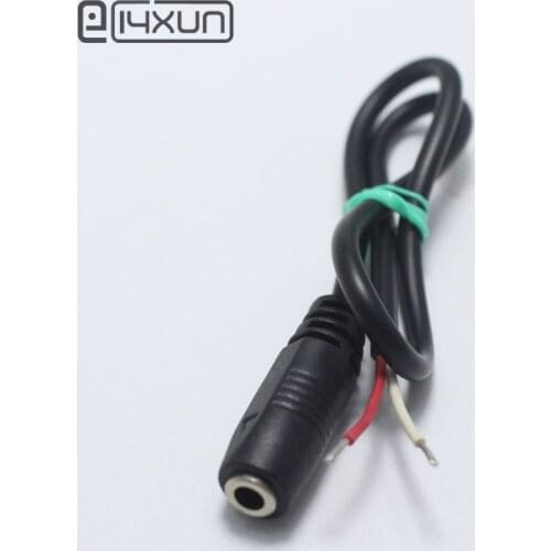1pcs 3A 22AWG DC Power Plug jack 3.5*1.35 Female Jack with Cord Connector Cable 30cm for LED Monitor Network Camera