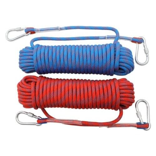 10/20/30/50 meters outdoor use 16mm diameter Climbing rope for moutain climbing static rope