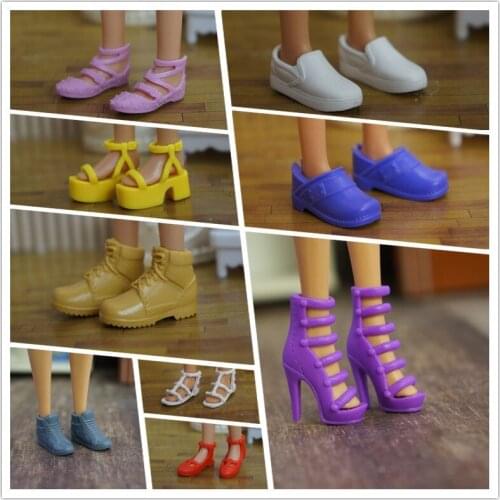 All kinds of shoes Suitable Feet Long 2.2cm True Eye Multi-Joints Doll Shoe 6 Points Baby Casual Shoes Sandals wave 3