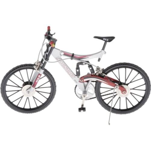 1/10 Alloy Mountain Bike Metal Model Diecast Vehicles Cycling Kids Boy Toys