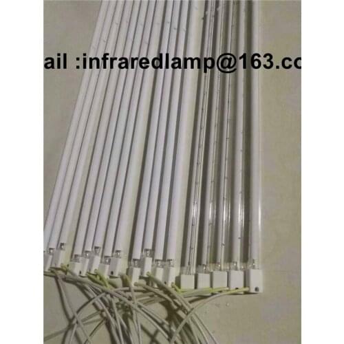 2500w white reflector IR emitters quartz halogen infrared heater lamp