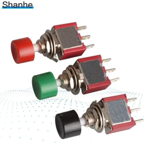 6mm PS-102 Momentary Push Button Switch ON-ON Toggle Switch