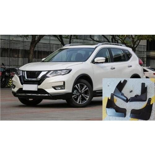 For Nissan X-Trail Rouge T32 Set Molded Car Mud Flaps 2014-2019 2016 2017 Xtrail Splash Guards Mud Flap Mudguards Fender Styling