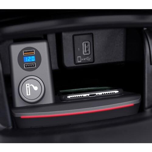 For Honda Accord Inspire 2018 2019 2020 accessories 15W QI car wireless phone charger fast charger charging plate