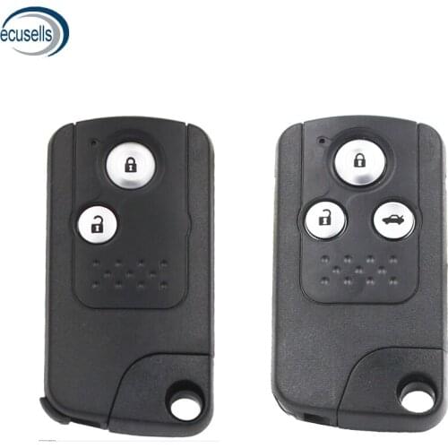 2 Button 3 Button Remote Key Shell Case Fob for HONDA Civic Accord CR-V Odyssey Refit Smart Design