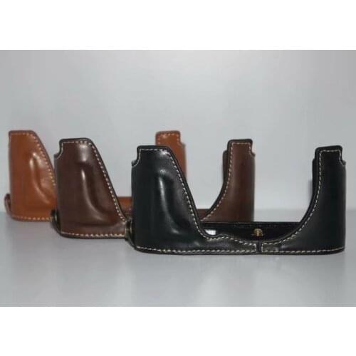 Camera Bag Case For Leica CL Bottom Cover Leather Half Body Set Cover With Battery Opening,Free Shipping