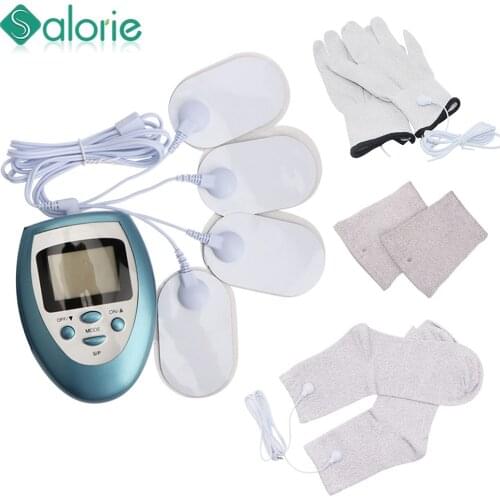 TENS EMS Electrode Electric Glove Sock Bracer Cable Conductive Silver Fiber For Body massage Healthy pads Phycical Therapy