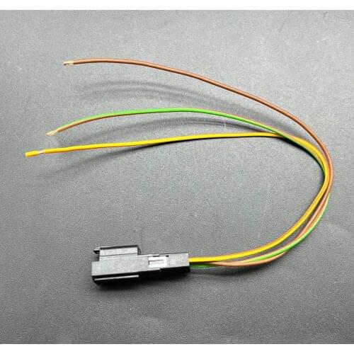 For Ford new Focus front door tweeter amplify male female plug connector terminal extension cord 3PIN cable wire line housing
