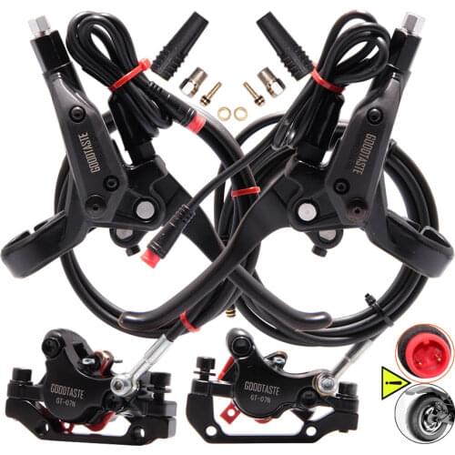 2021 New E-Bike MTB Scooter Split long 2100mm Oil pipe Adjustable Price Right Disc Cut Power off brake Xod Bafang Parts 2 pin