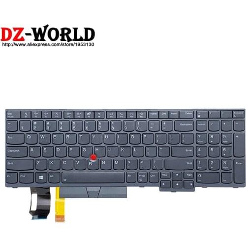 New Original US English Backlit Keyboard for Lenovo Thinkpad T15 Gen2 P15S Gen 2 Laptop Teclado 5N21B08451 5N21B08414