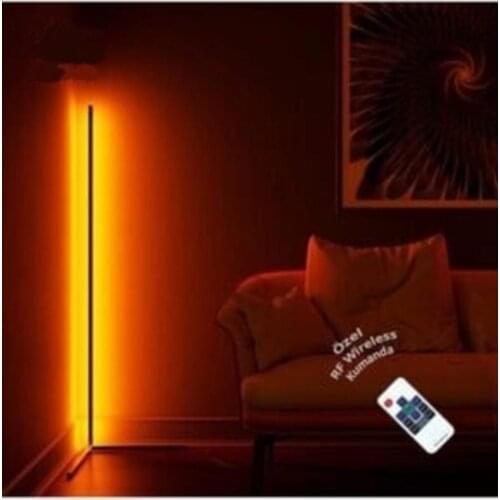 Minimalist Lambader Full Rgb 256 Renk Köşe Lambası LED02