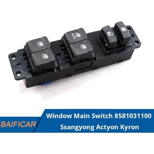 Baificar Brand New Genuine Front Door Power Window Main Switch 8581031100HCH For Ssangyong Actyon Kyron