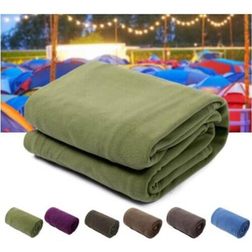 Portable Ultra-light Polar Fleece Sleeping Bag Outdoor Camping Tent Bed Travel Warm Sleeping Bag Liner