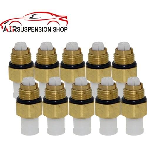 10 x M8/M10 Air Suspension Spring Valve M8 for Mercedes-Benz W251 W164 M10 for Audi Q7 Air Connector Brass Fittings Pneumatic