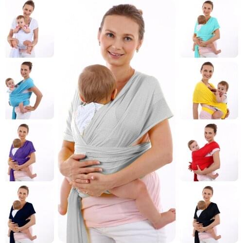 9 Colors Ergonomic Breathable Mesh Cross Holding Type Baby Sling Strap Multi-function Baby Child Carrier Suspender Waist Straps