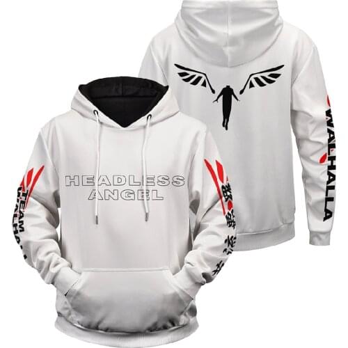 Anime Tokyo Revengers Hoodie Valhalla Kazutora Hanemiya Cosplay 3D Printed Hooded Sweatshirt Men Women Casual Pullover