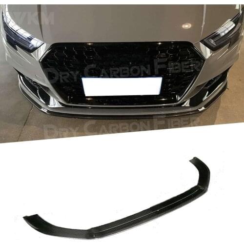 Carbon Fiber / FRP Front Bumper Extension For Audi A3 RS3 2017 -2019 Not For A3 Standard S3 Car Styling