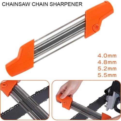 Chainsaw Teeth Sharpener Chain Grinder Portable Durable Sharp Bar-Mount Fast Grinding Chainsaw Chain Sharpener Woodworking Tools